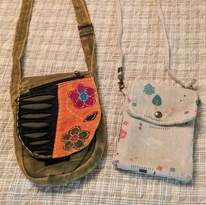 Two Mini Crossbody bags